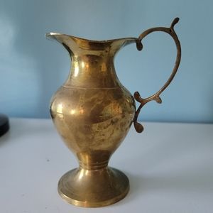 Leonard Vintage Brass Water Pitcher